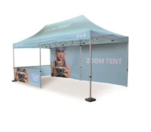 China Manufacturer Trade Show Promotion Exhibition Folding Outdoor Custom Printing UV Proof Waterproof Fire Retardant Tent