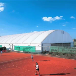 China Manufacturing Customization Large Arcum White Aluminum Alloy Arch Exhibition Party Event Waterproof Tent