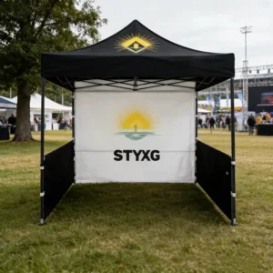 China Market Popular Foldable Trade Show Tent Outdoor Waterproof Use New Trade Festival Marketing Solution Promotional Packages