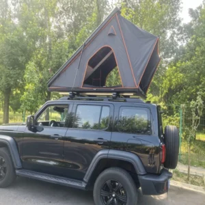 Chinese Supplier Hard Top Car Rooftop Tent for 4 People UV Protection 50+ Windproof Off road PU Coating Family Rooftop Tent