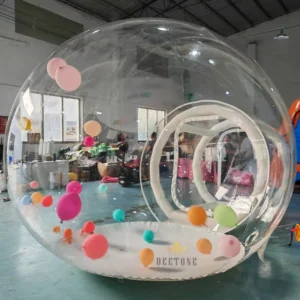 Christmas Snow Ball Globe 4 Metre Bubble Tent Transparent Inflatable Dome Balloon