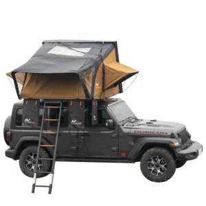 Clamshell Rooftop Tent Hard Shell Aluminum Alloy Car Tent Camping Rooftop Tent for Jeep