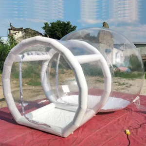 Clear Giant Inflatable Crystal Igloo Dome Bubble Tent Kids Party Transparent Inflatable Bubble Balloons Camping Tent
