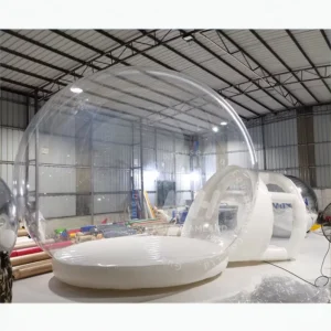 Clear Inflatable Bubble House with Jump Mattress Transparent Balloons Dome Tent PVC for Party Birthday