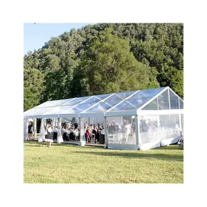 Clear Luxury Wedding Marquee Celebration Banquet Restaurant Tent for Outdoor Party Event 10×20