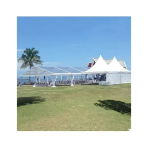 Clear Roof Canopy Tent Waterproof Indoor Outdoor Event Tent for Parties Weddings 300 600 People Capacity Model Number Trade