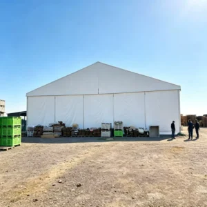 Clear-Span Industrial Warehouse Tent Temporary Storage Canopy