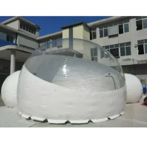 Clear Transparent PVC Inflatable Bubble Dome Tent with Tunnel, 6 Meter Diameter