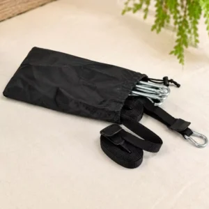 Clip Adjusted Canopy Tie Down Rope Kit for Outdoor Retail Display Programs
