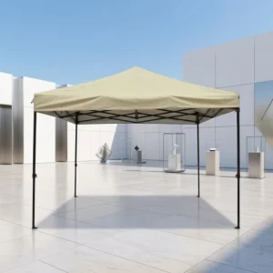 Commercial 10x10ft Pop-Up Canopy Tent Custom Printed Folding Advertising Event Tent with Heavy-Duty Steel Frame for Trade Shows