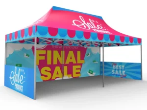 Commercial 10x20ft Pop up Events Party Marquee 3*6m Folding Canopy Gazebo Tent for Europe Market Trade Show Tent