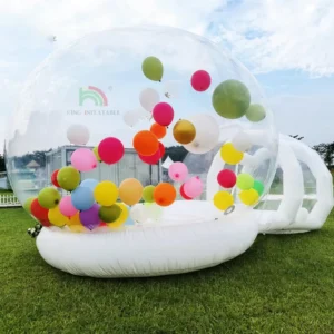 Commercial Bubble House Inflatable Tent Inflatable Bouncy Bubble House Tent with Bouncer Bottom