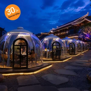 Commercial Clear Dome House PC Bubble House Polycarbonate Dome Tent for Restaurant Hotel and Outdoor Dining