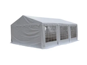 Commercial Event Tent 500gsm PVC Heavy Duty Marquee 38×1.0mm Steel Pipe Modular 2x2m Sidewalls Blue White Party Shelter