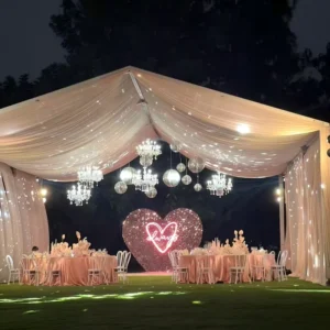 Commercial Event Wedding Tent 15×40 Outdoor Party Tent Waterproof Marquee for Trade Show and Festival Carpas Para Eventos