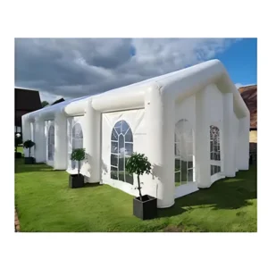 Commercial Giant Air Tent for Large Wedding Events with LED Light Party Marquee