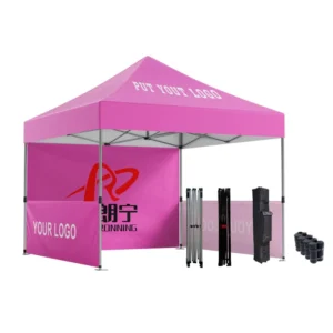 Commercial Grade Heavy Duty 10ft x 10ft Full Color Custom Pop-up Canopy Tents and Branded Logo Gazebos Marquees