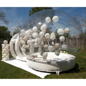Commercial Grade Inflatable Bounce House Tent with Bouncing Bubble Effect CE Certified 3m Diameter