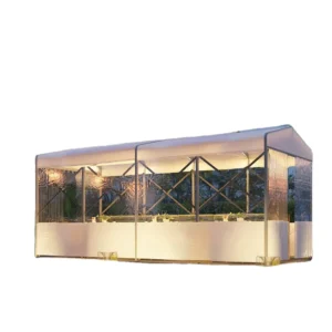 Commercial Grade Retractable Aluminum Alloy Canopy Electric Remote Control Waterproof Outdoor Tent Lights for Sports