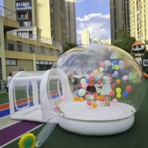 Commercial Grade White Inflatable Bubble Dome Tent Bouncy Castle