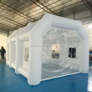 Commercial Inflatable Paint Booth with Air Blower Garage Paint Tent