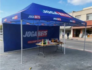 Commercial Outdoor Advertising 3 x 3 Folding Pop-Up Tent
