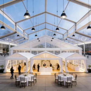 Commercial Rental Modular Glass Orangery Atrium Tent All Scenes Church Wedding And Party Reception Tent