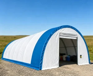 Commercial Storage Shelter Dome Warehouse Tent Fabric Building Round Arched Hall