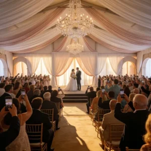 Commercial White Party Marquee Car Show Brand Launch Event Tent
