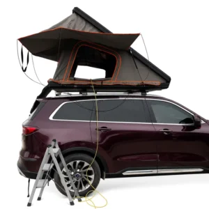 Insulated Hard Shell Rooftop Tent with Thermal Liner for Cold Weather