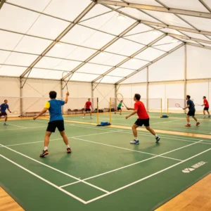 Competition Sports Tent with Heavy-Duty Aluminum Frame for Temporary Indoor Sports Hall