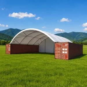 Container Shelter Heavy Steel Frame Outdoor Shipping Container Storage Tent