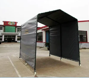 Container Shelter With Casters, Portable Shelter, Car Shelter