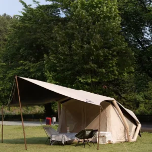 Coody Havena Air Tent Beige 4 6 Person 4 Season Glamping Luxury Camping Unique Outdoor Tent Portable Family Air Tent