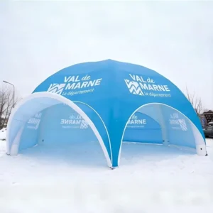 Costume Advertising Inflatables Gate Arch Event Tent UV Printed 8-10×10-12ft Waterproof Electric Air Pump