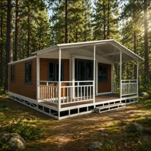 Craftsman Style Container House for Farmhouse Apartment & Villa Living