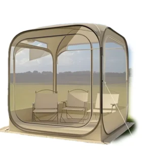 Cross border Oxford PVC Transparent Outdoor Camping 360 degree Panoramic Tent Portable Quick Bubble House 3000mm 2 Persons