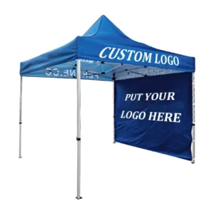 Custom 10 x 10 / 10 x 15 Foldable Pop-Up Trade Show Canopy Tent