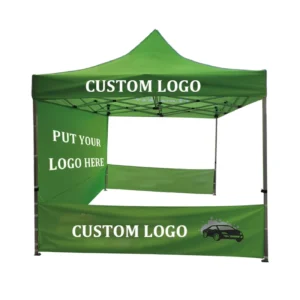Custom 10 x 10 Foldable Pop-Up Trade Show Canopy Tent