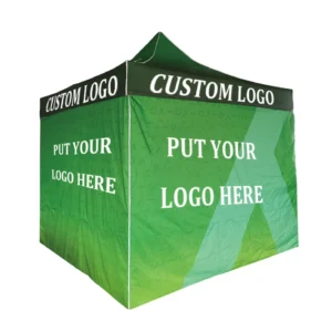 Custom 10 x 10 Pop-Up Party and Exhibition Tent