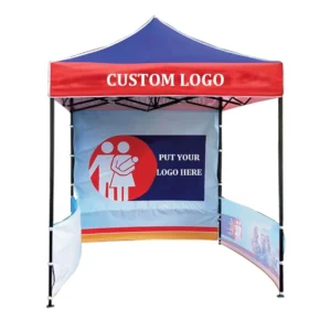 Custom 10 x 10 ft (3 x 3 m) Pop-Up Trade Show Advertising Tent