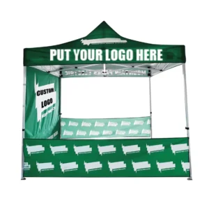 Custom 10 x 30 Pop-Up Exhibition and Party Tent