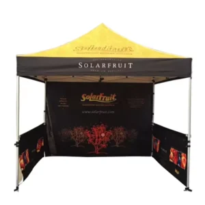 Custom 10X10 Steel Waterproof Pop-Up Advertising Canopy Tent for Indoor and Outdoor Trade Shows and Events