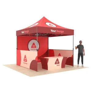 Custom 10×10/13×13 Aluminum Frame Portable Advertising Tent, Windproof, Waterproof, Foldable, Sports