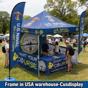 Custom 10×10 Aluminum Frame Windproof Waterproof Oxford Fabric Outdoor Commercial Advertising Gazebo Sports Tent