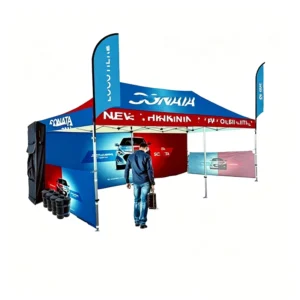 Custom 10×10 Canopy Tent with Aluminum Frame for Events