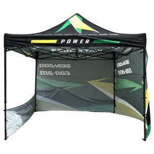 Custom 10×10 Canopy Tent with Free Personalized Design Heavy Duty Aluminum Frame Commercial Advertising Tent