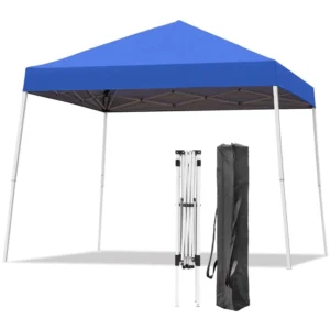 Custom 10×10 Canopy Tent with Waterproof UV Protection and Flame-Resistant Aluminum Frame for Trade Show Advertising