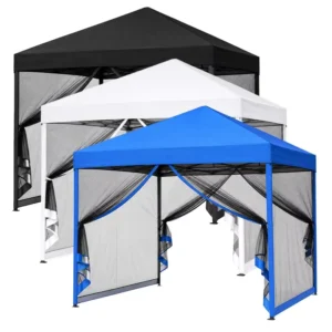 Custom 10×10 Outdoor Commercial Pop up Canopy Tent Heavy Duty Folding Canopy for Trade Show Events