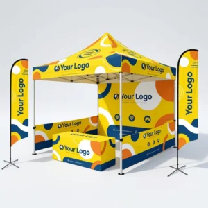 Custom 10×10 Pop-up Tent Waterproof Advertising Tent Booth Promotional